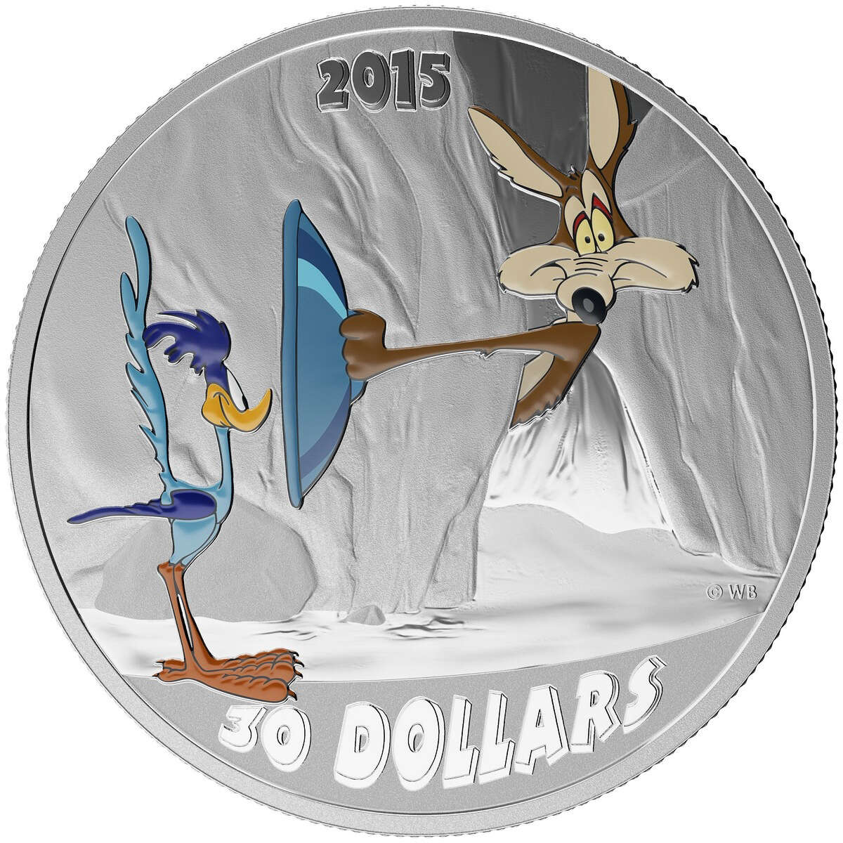 2015 $30 Looney Tunes<sup>TM</sup> Classic Scenes: <i>Fast and Furry-ous</i> - Pure Silver Coin Default Title