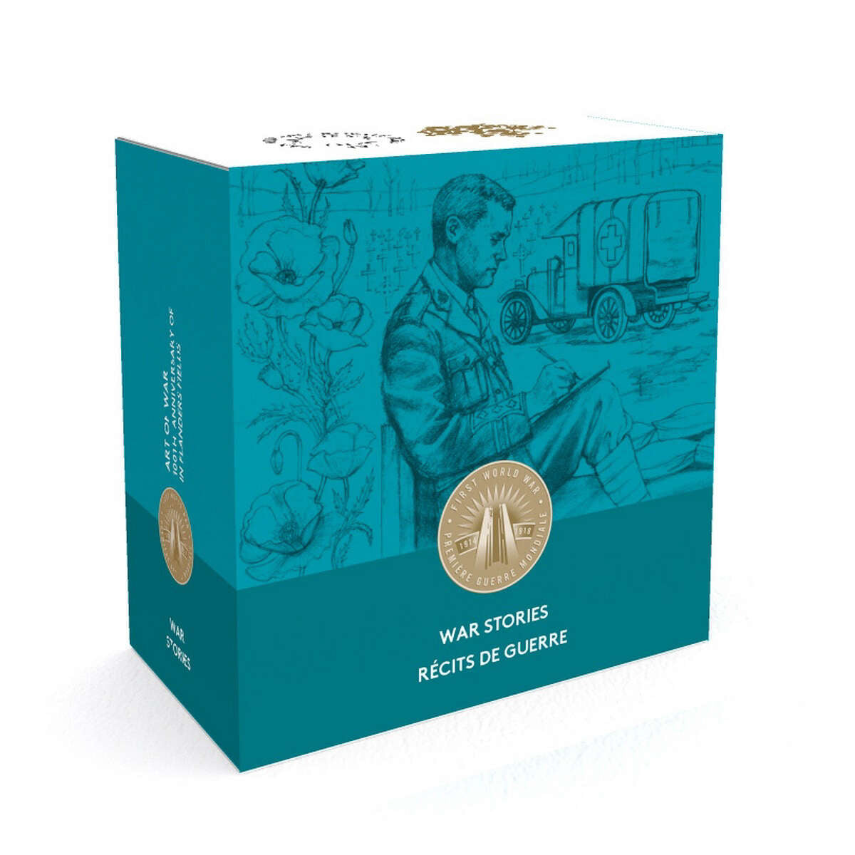 2015 $3 <i>In Flanders Fields</i>, 100th Anniversary - Pure Silver Coin Default Title