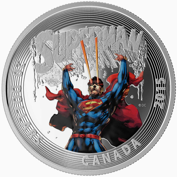 2015 $20 <i>Superman #28</i> (2014): Iconic Superman<sup>TM</sup> Comic Book Covers - Pure Silver Coin *SOLD OUT AT THE MINT* Default Title