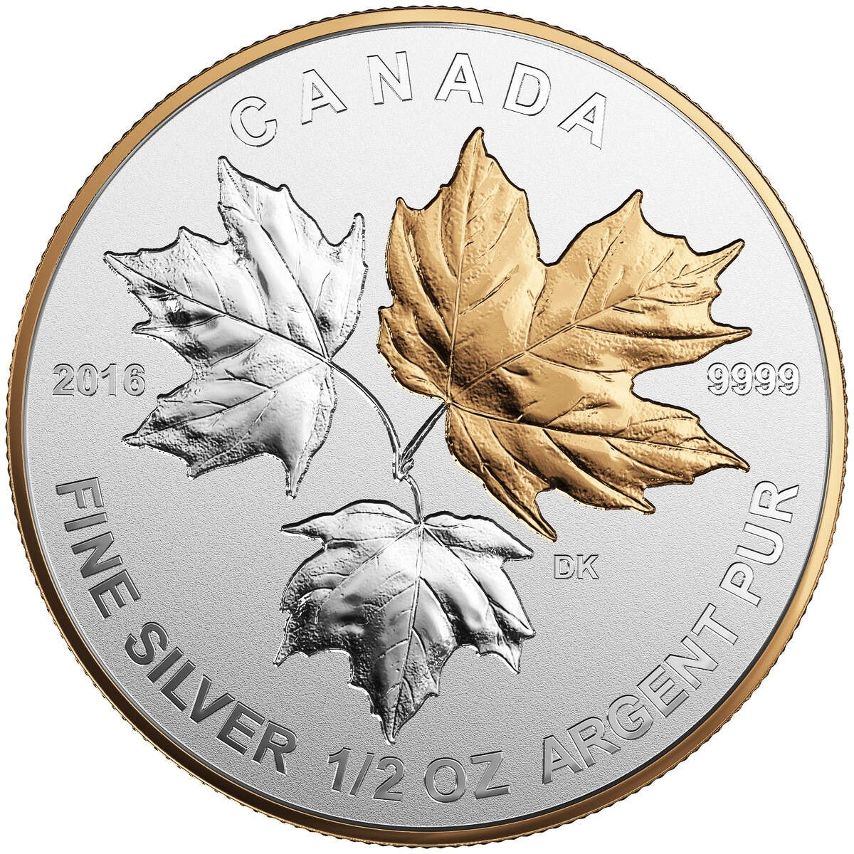 2016 A Historic Reign - Pure Silver Maple Leaf Fractional Set Default Title