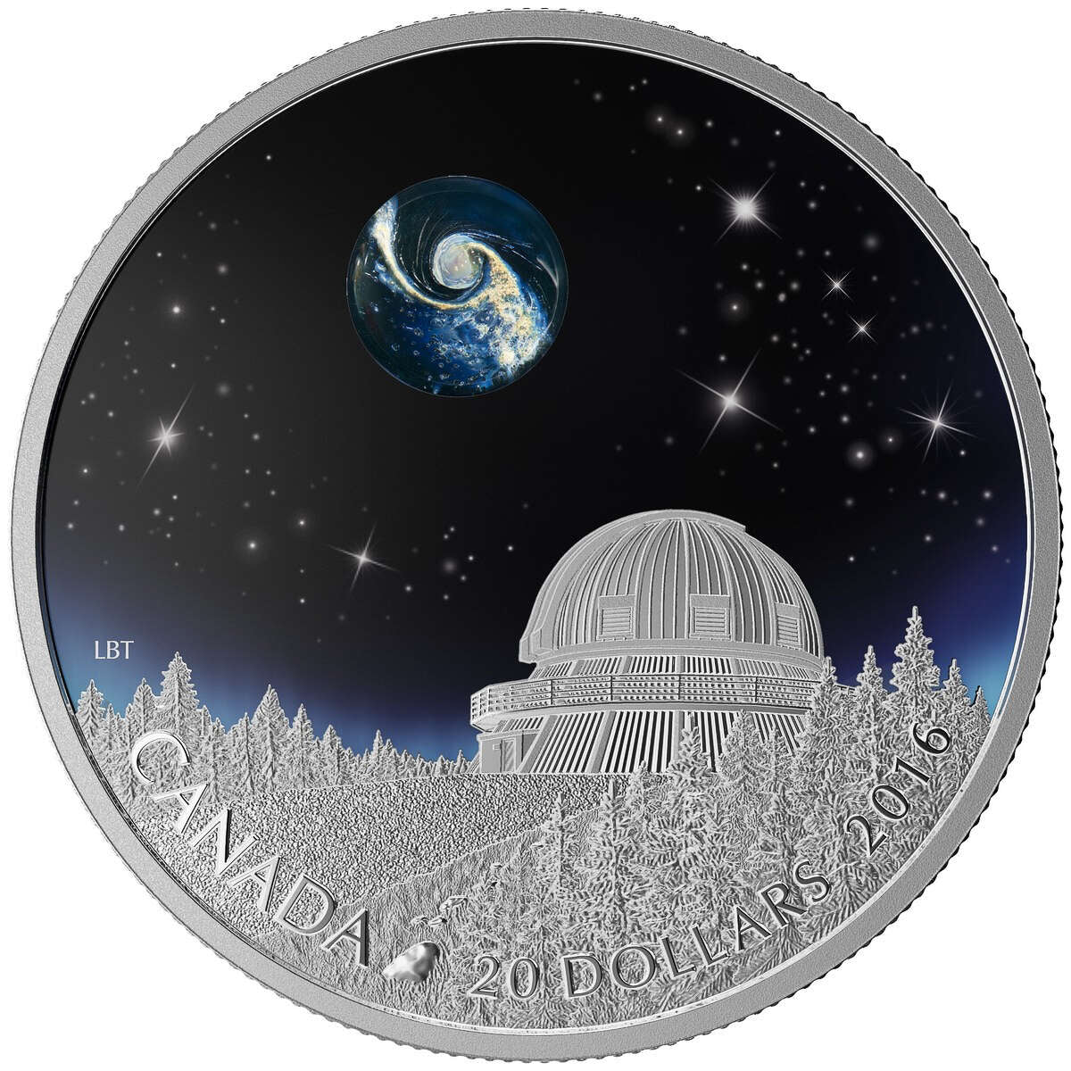 2016 $20 The Universe - Pure Silver Coin