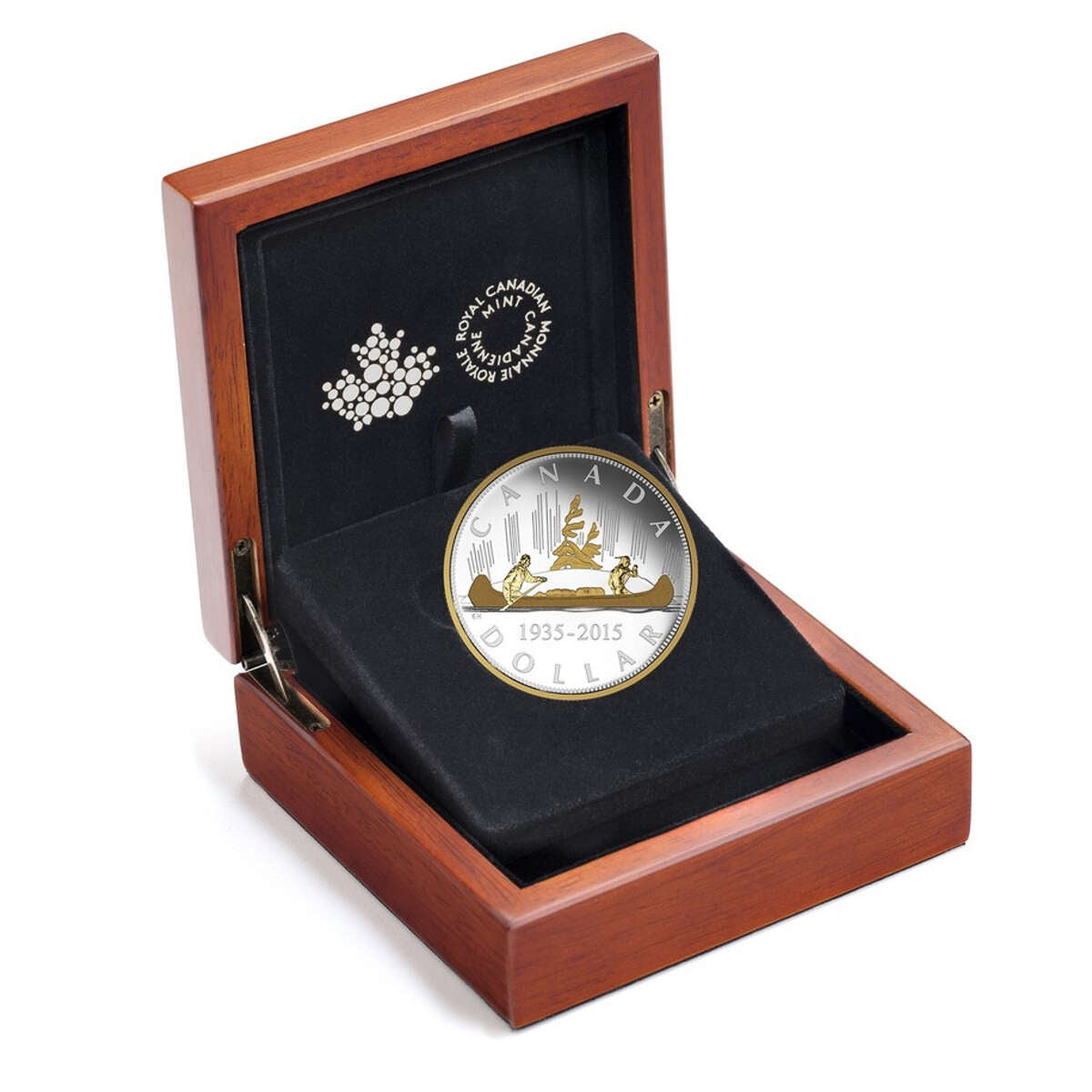 2015 $1 Renewed Silver Dollar: The Voyageur - Pure Silver Coin Default Title