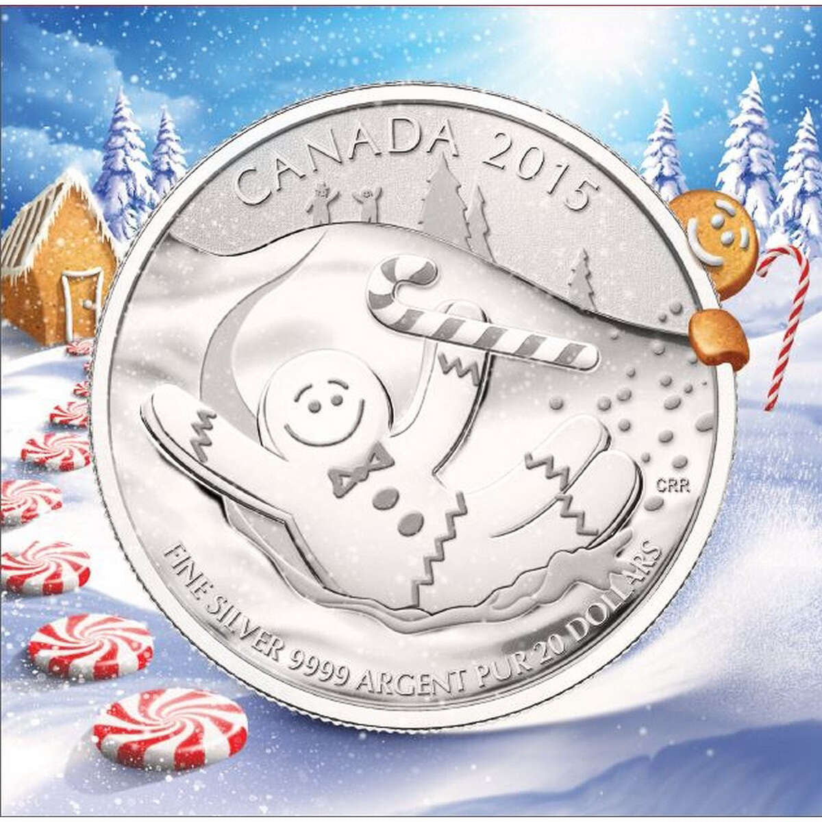 2015 $20 for $20 Gingerbread Man - Pure Silver Coin Default Title