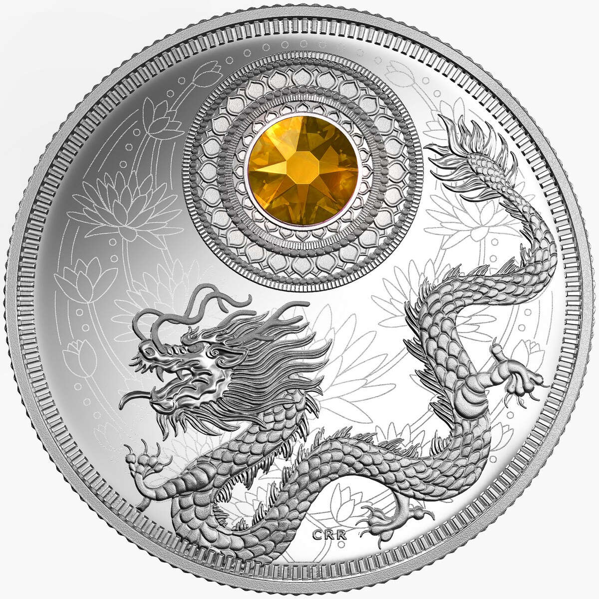 2016 $5 Birthstones: November (Topaz) - Pure Silver Coin