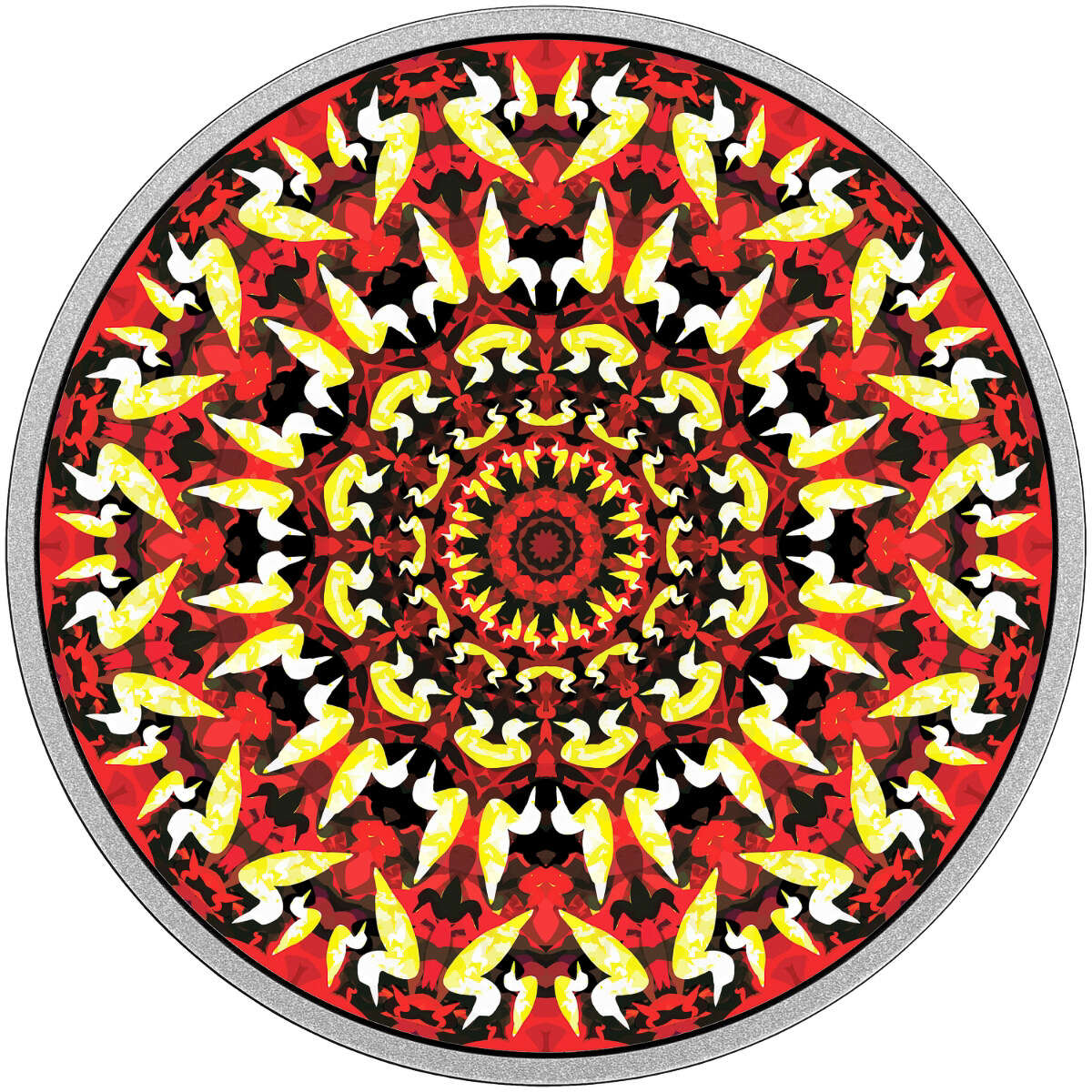 2017 $20 Canadiana Kaleidoscope: The Loon - Pure Silver Coin Default Title