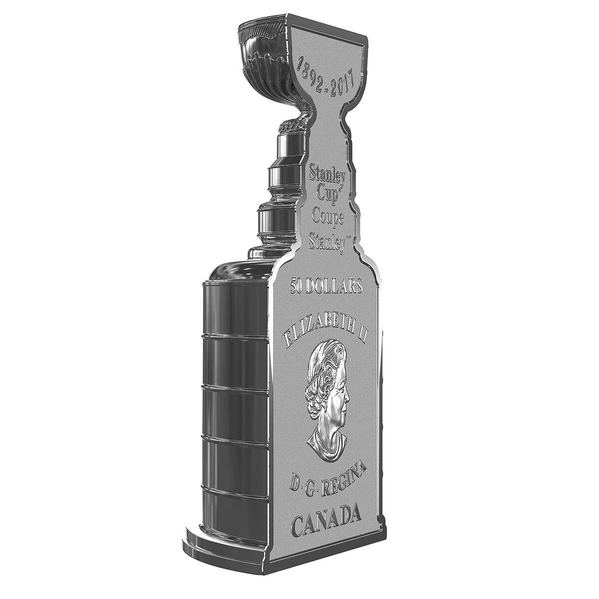 1892-2017 $50 125th Anniversary of the Stanley Cup - Pure Silver Coin Default Title