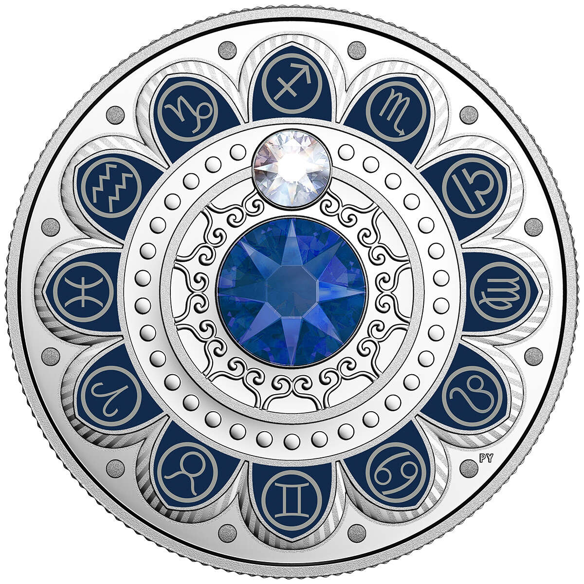2017 $3 Zodiac Series: Sagittarius - Pure Silver Coin