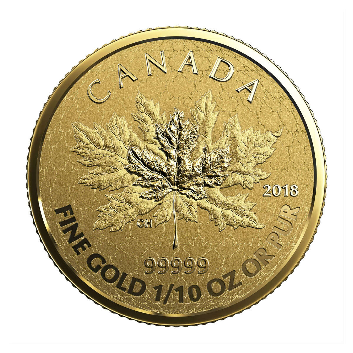 2018 The Maple Leaf Pure Gold Maple Leaf Fractional Set Default Title