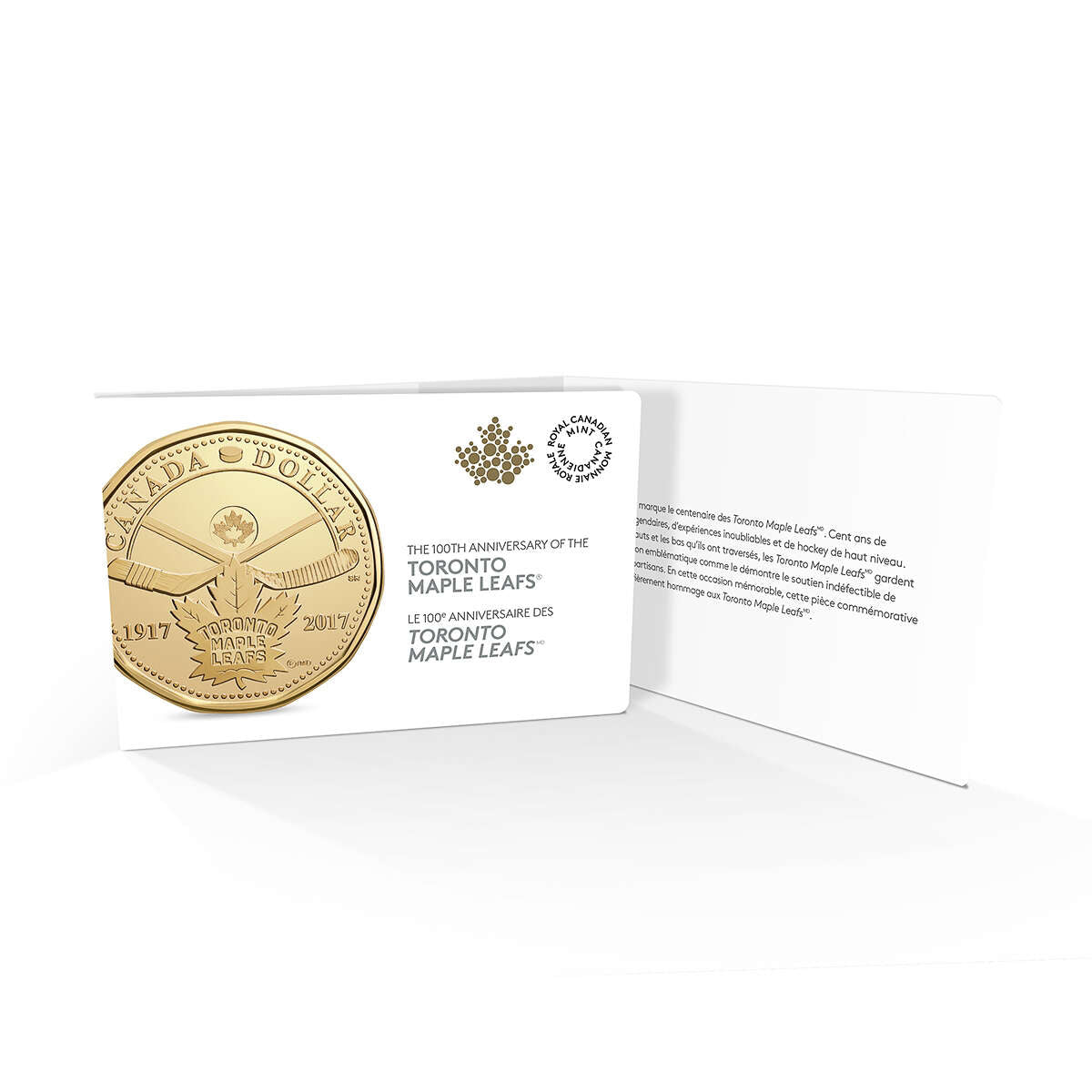 1917-2017 $1 100th Anniversary of Toronto Maple Leafs - 5 Coin Circulation Pack Default Title