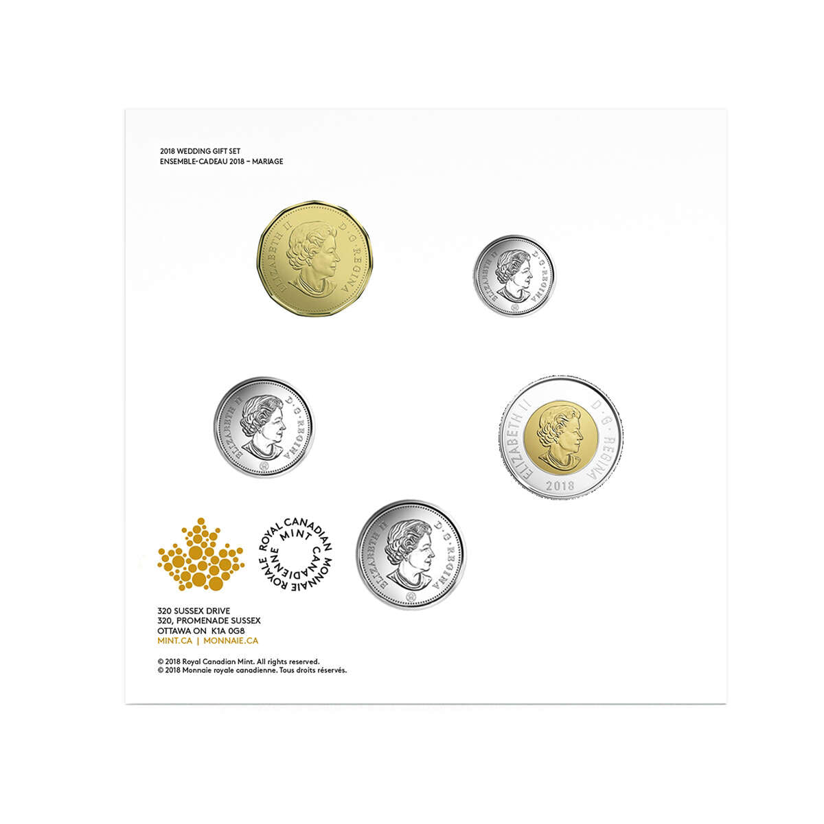 2018 Wedding Gift Set Default Title