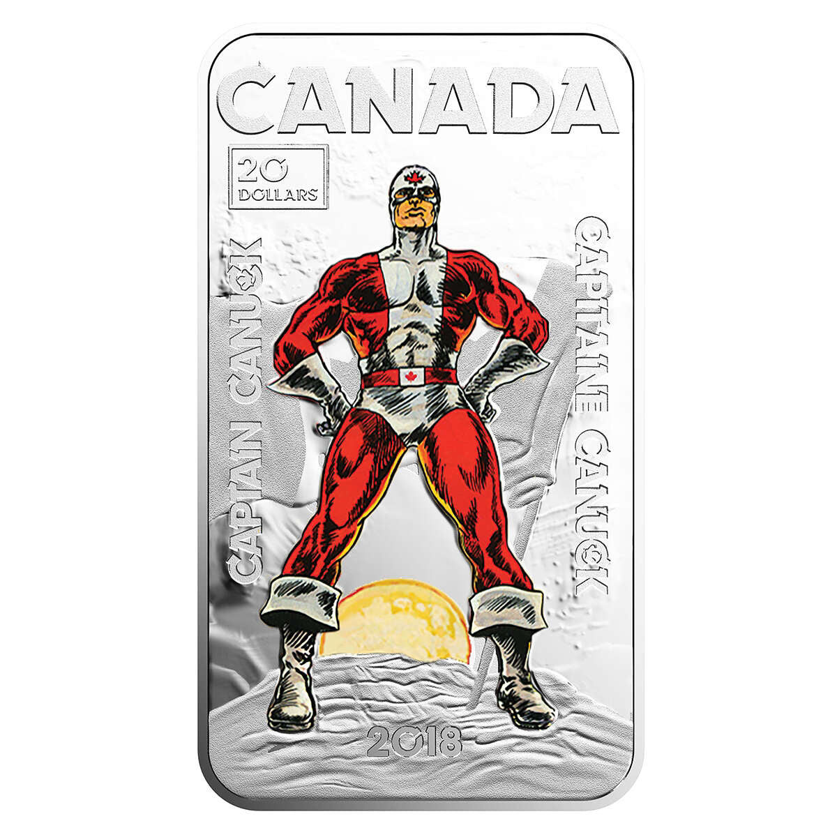 2018 $20 Captain Canuck - Pure Silver Coin Default Title