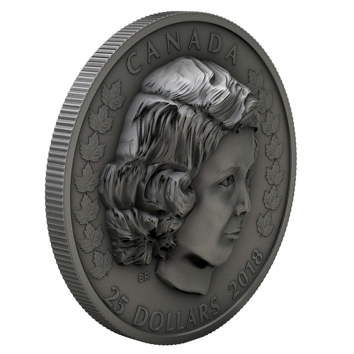 2018 $25 Her Majesty Queen Elizabeth II: The Young Princess - Pure Silver Coin Default Title