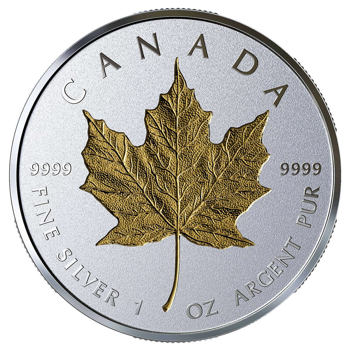 2019 $20 40th Anniversary of the Gold Maple Leaf - Pure Silver Coin Default Title
