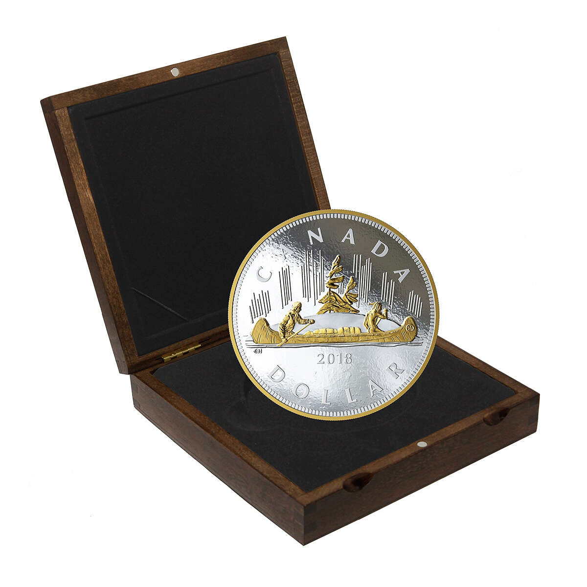 2018 $1 The Voyageur - Pure Silver Coin Default Title