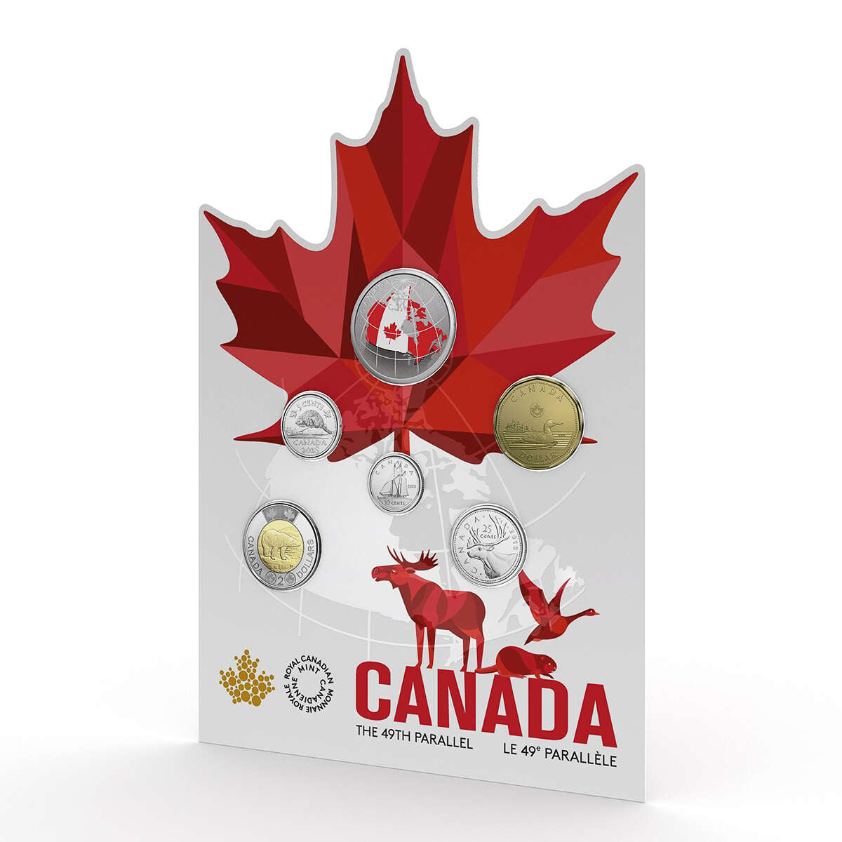 2018 Canadian Circulation Coin Set From Far and Wide Default Title