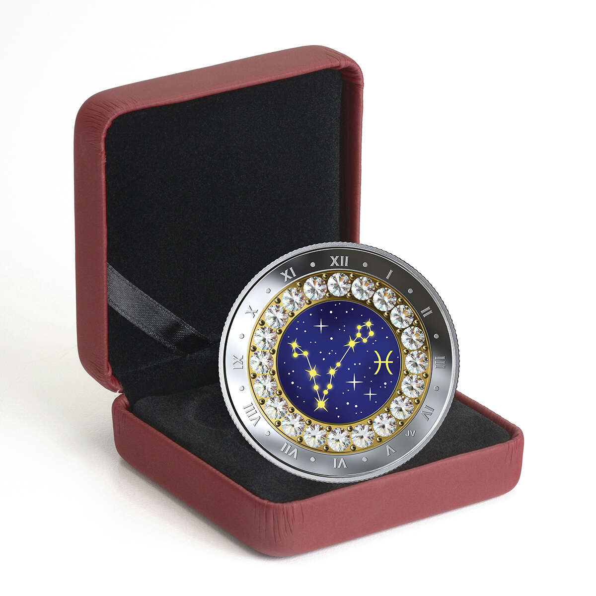 2019 $5 Zodiac Series: Pisces - Pure Silver Coin Default Title