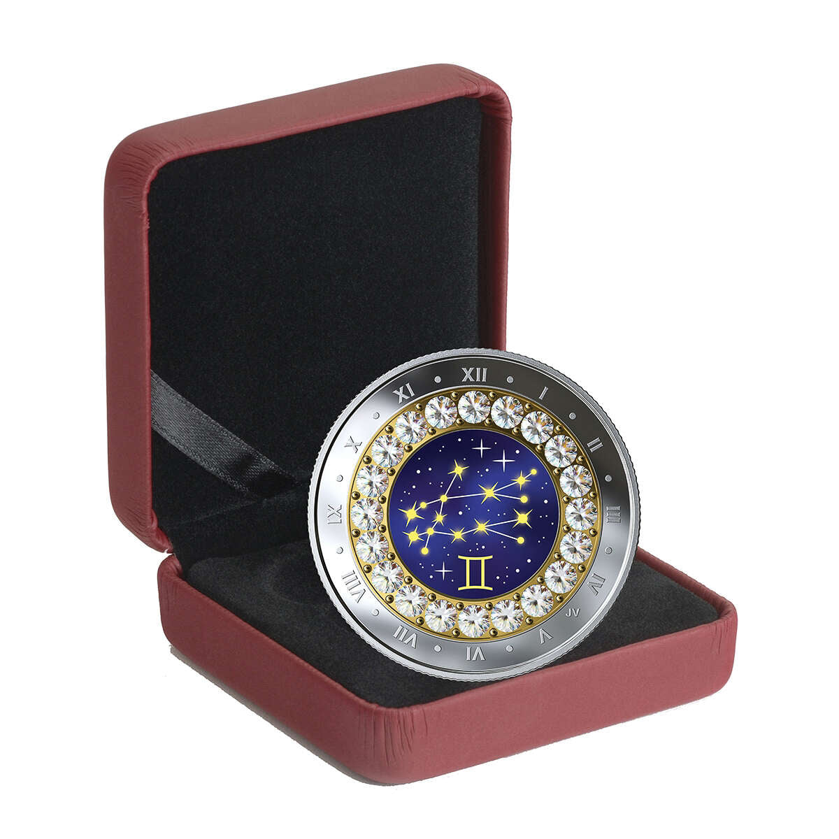 2019 $5 Zodiac Series: Gemini - Pure Silver Coin Default Title