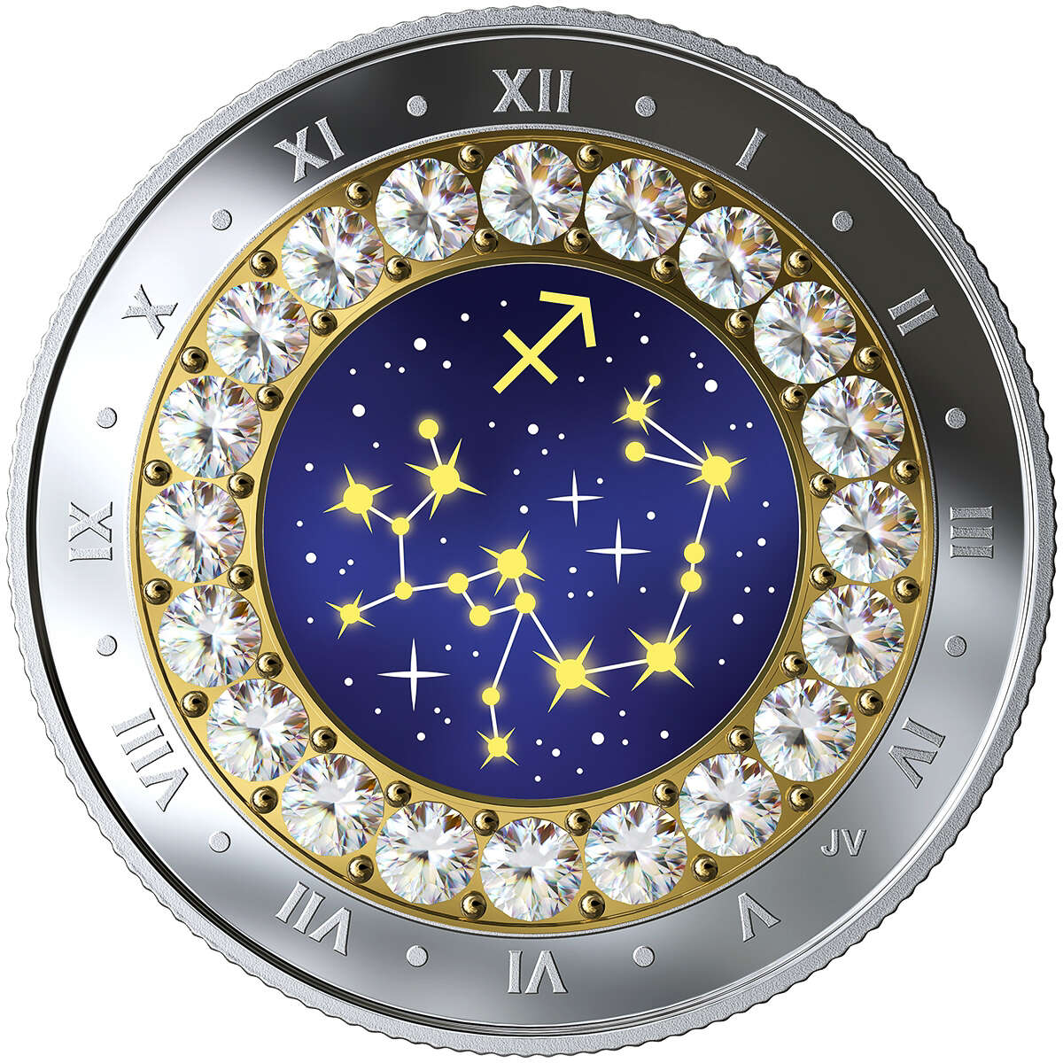 2019 $5 Zodiac Series: Sagittarius - Pure Silver Coin Default Title