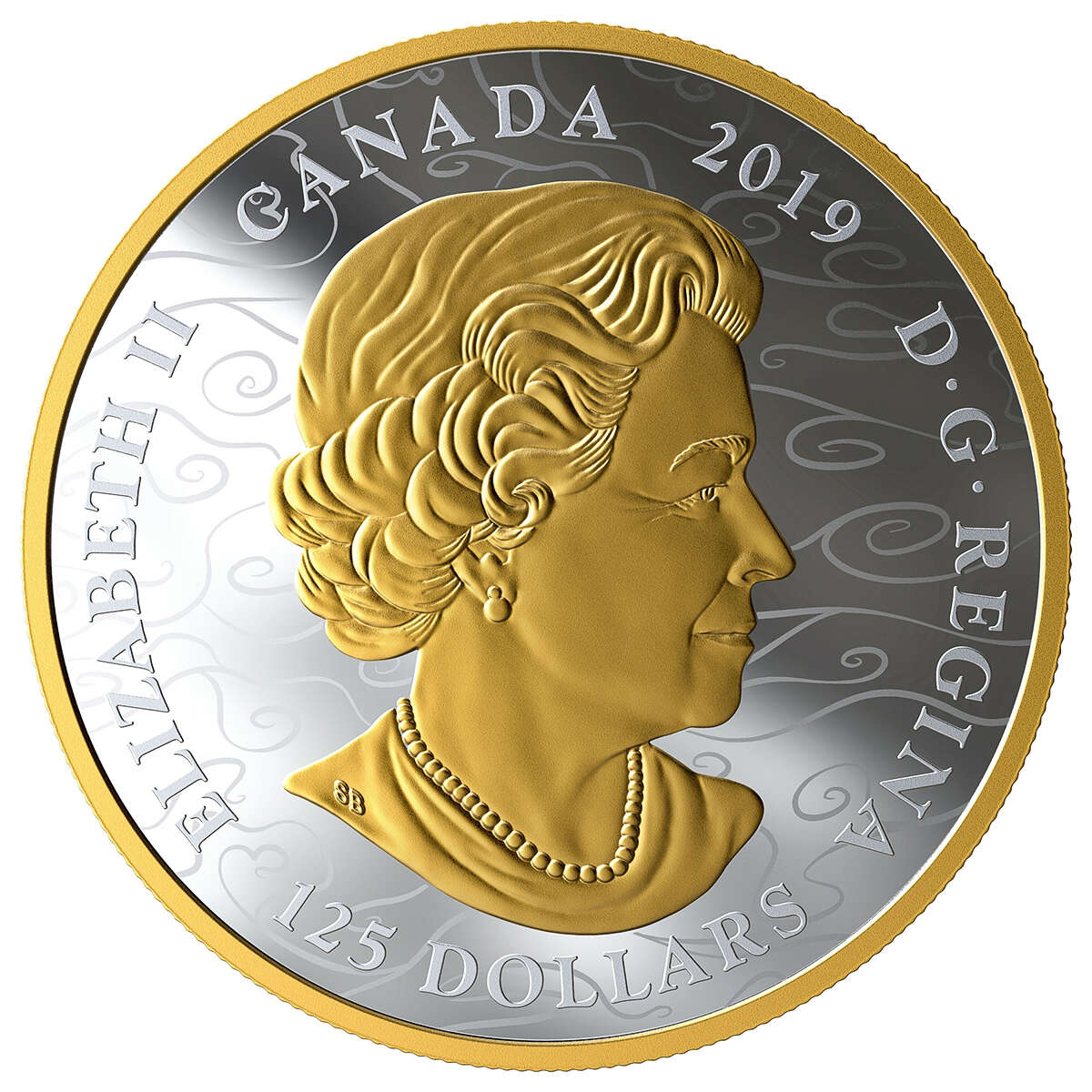 2019 $125 The Benevolent Dragon - Pure Silver Coin Default Title