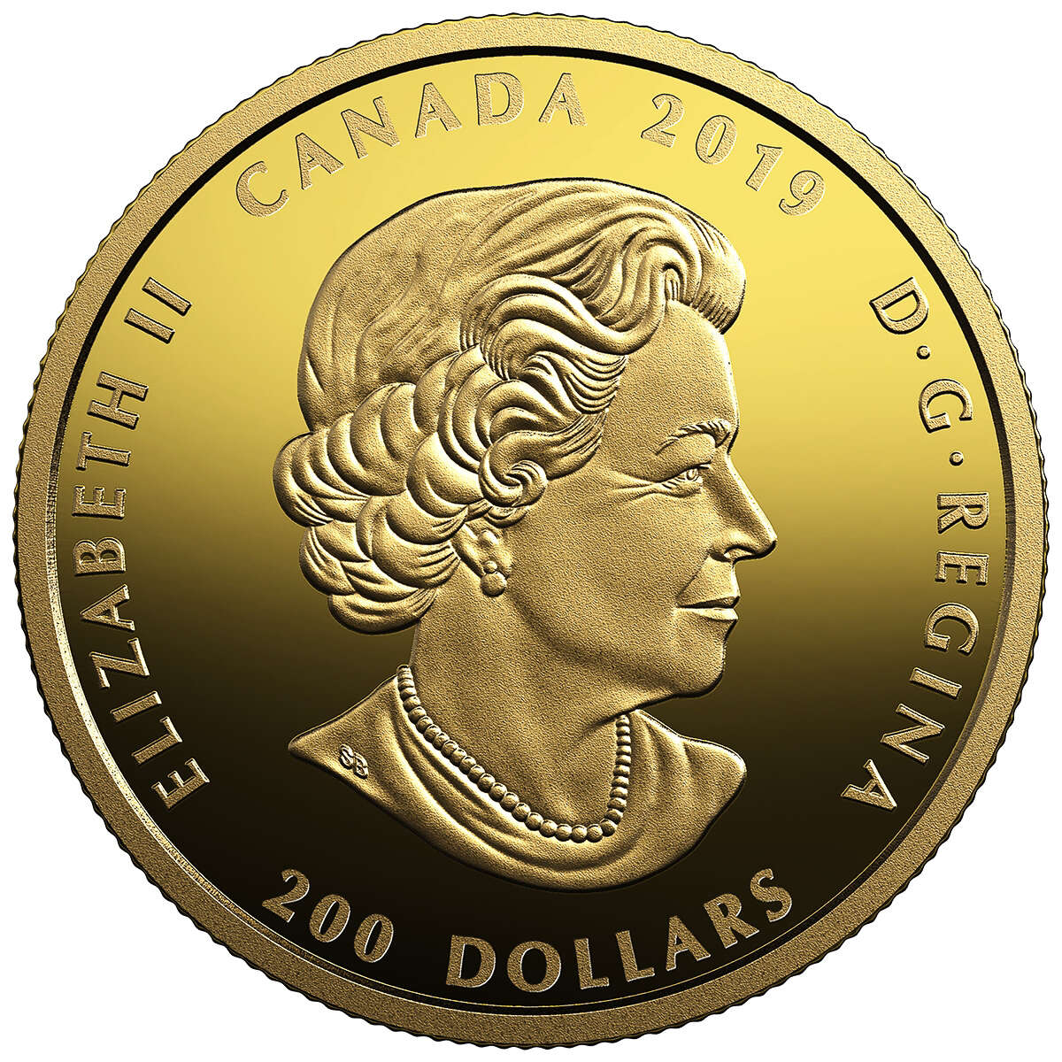 2019 $200 Celebrating Canada's Diversity: Light & Prosperity - Pure Gold Coin Default Title