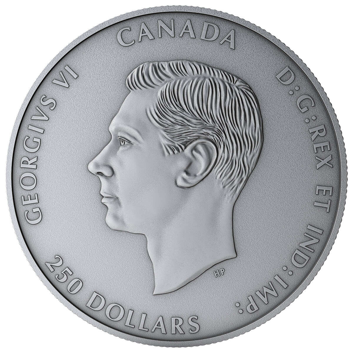 2019 $250 D-Day: A Snapshot in Time - Pure Silver Ultra High Relief Coin Default Title