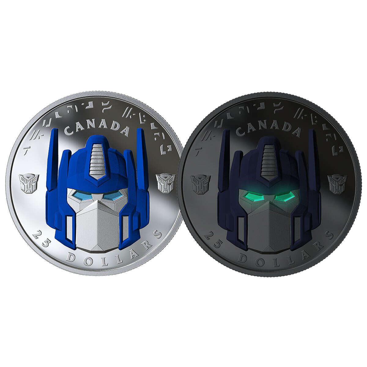 2019 25 Transformers Optimus Prime Pure Silver Coin