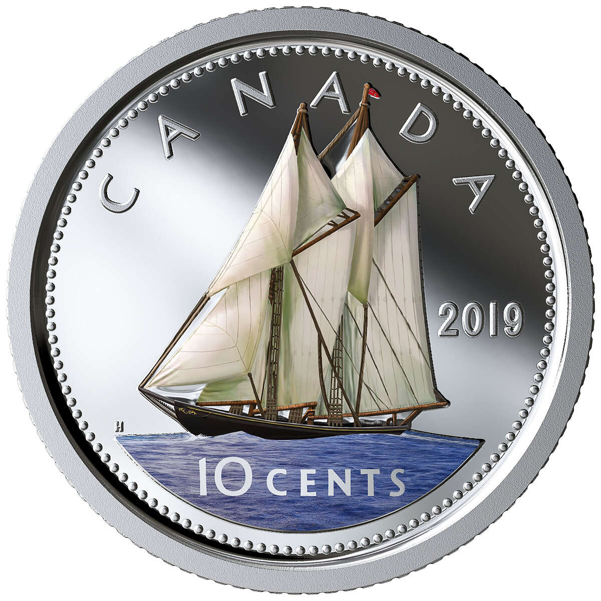 2019 Classic Canadian Coins - Pure Silver Colourised Coin Set Default Title