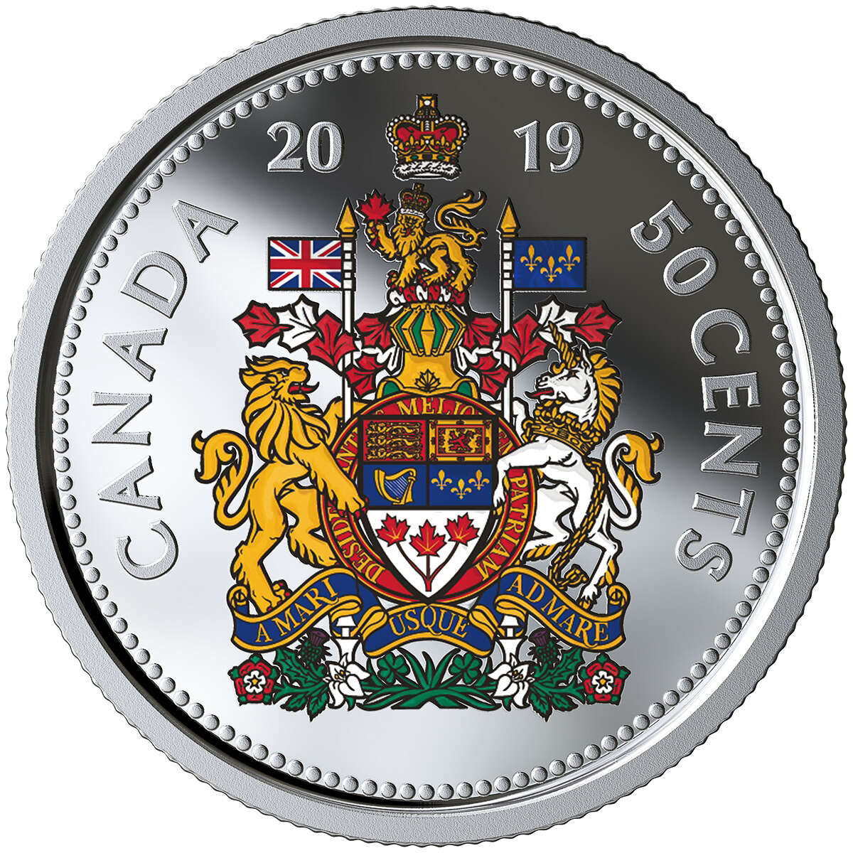 2019 Classic Canadian Coins - Pure Silver Colourised Coin Set Default Title