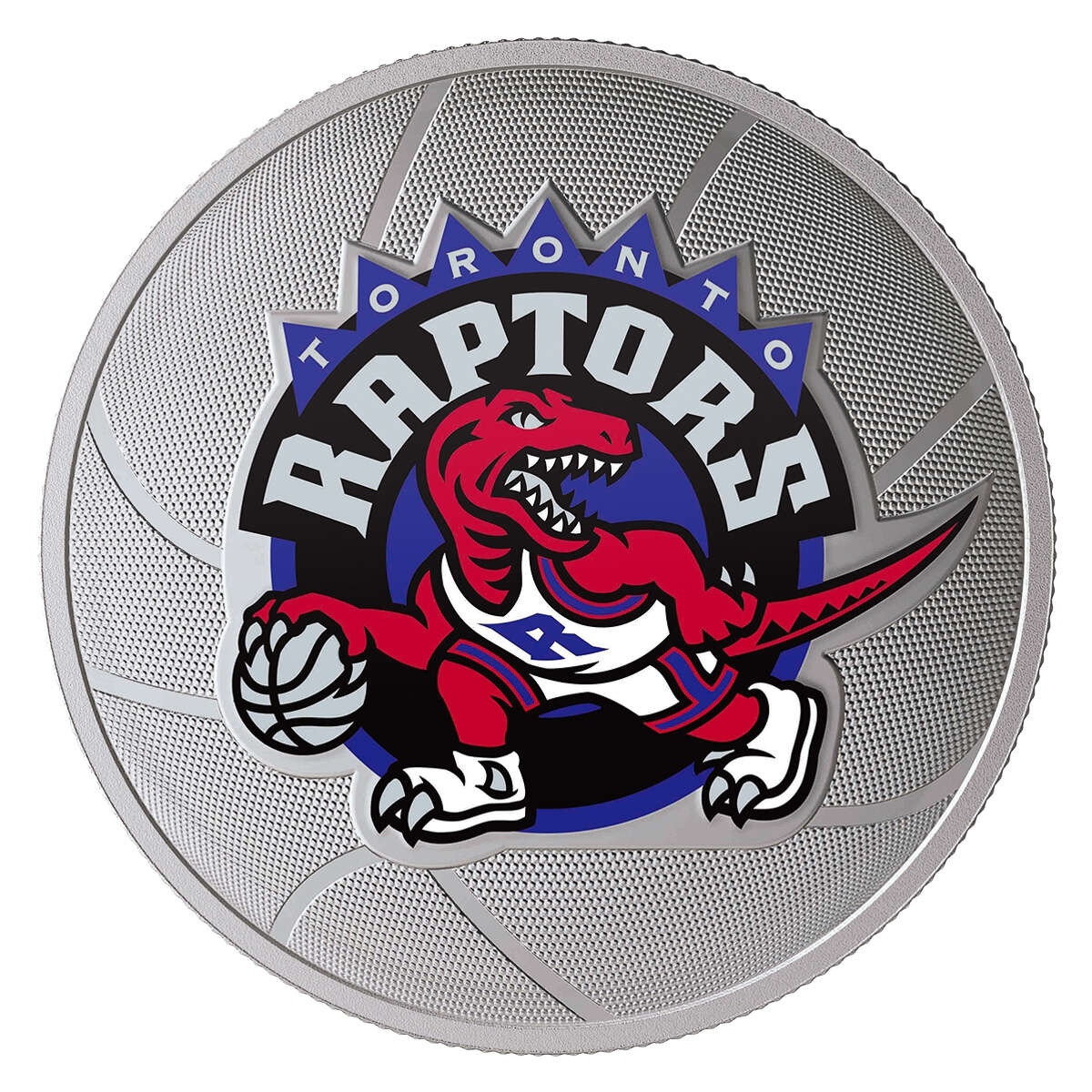 2020 $25 Toronto Raptors 25th Season Pure Silver Coin