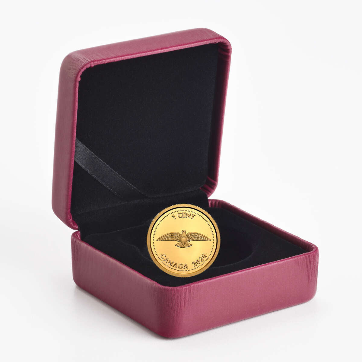 2020 Tribute to Alex Colville: Rock Dove - 1/10th oz. Pure Gold Coin Default Title