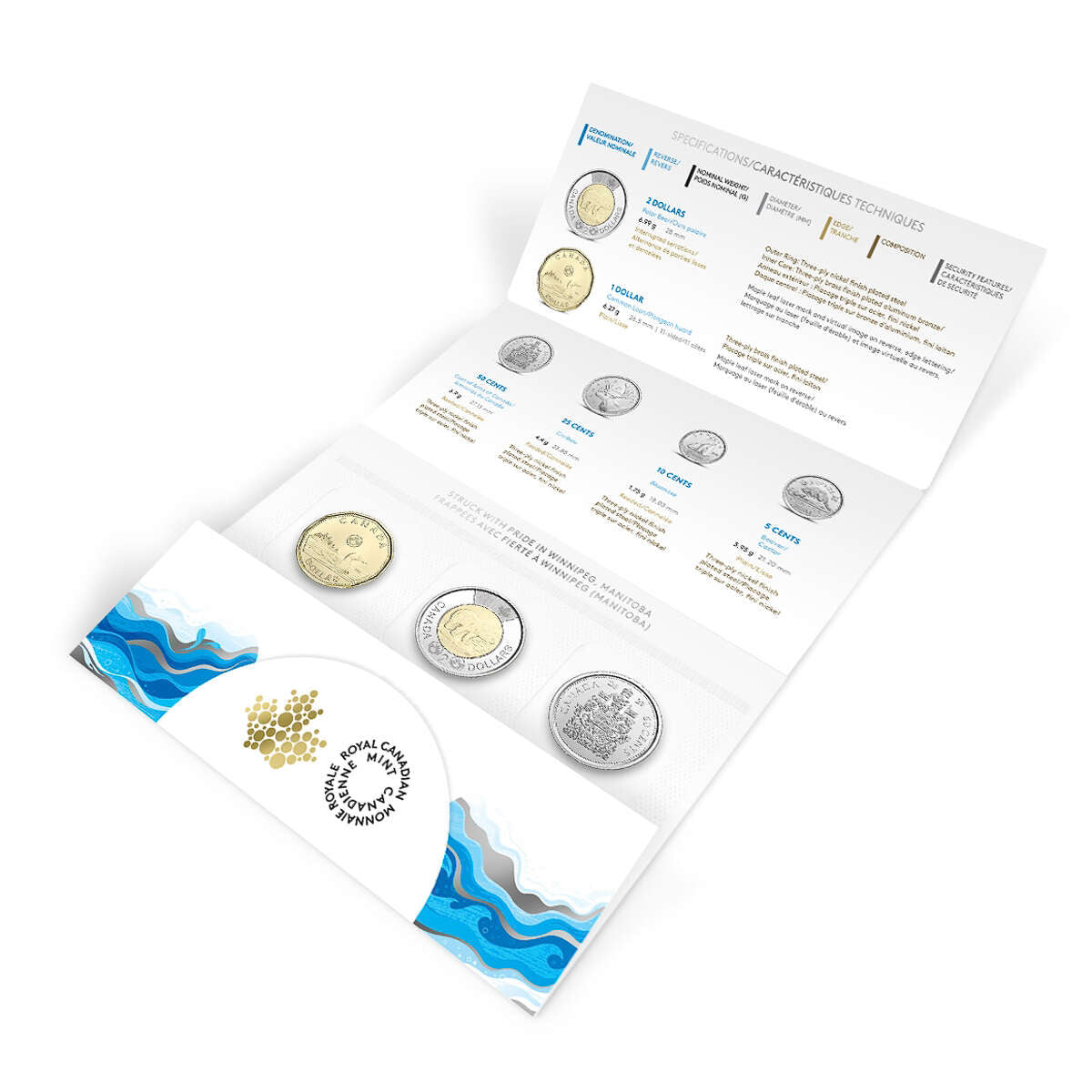 2021 Classic Canadian Uncirculated Coin Set Default Title