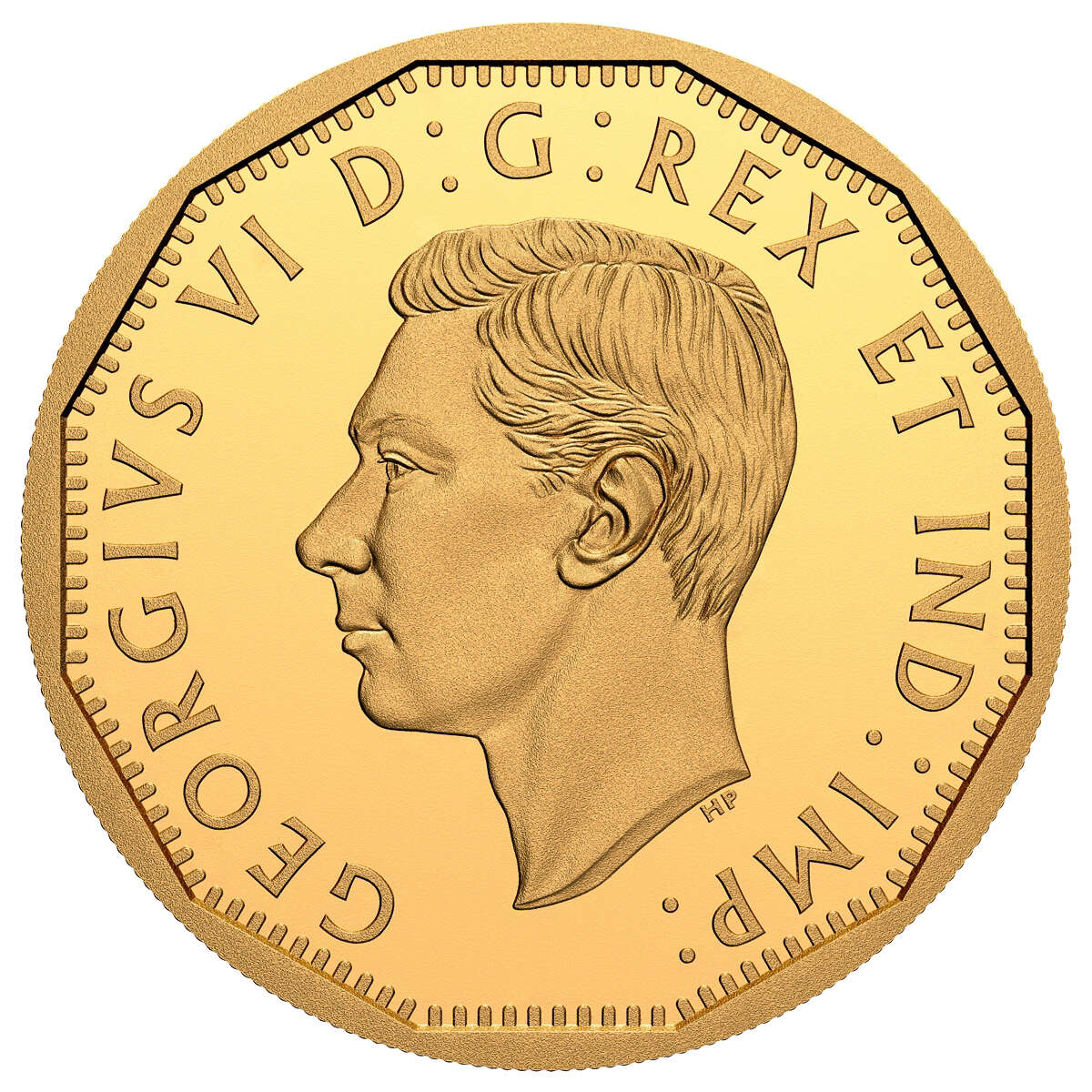 2020 5c The End of the Second World War: The Victory Nickel - Pure Gold Coin Default Title