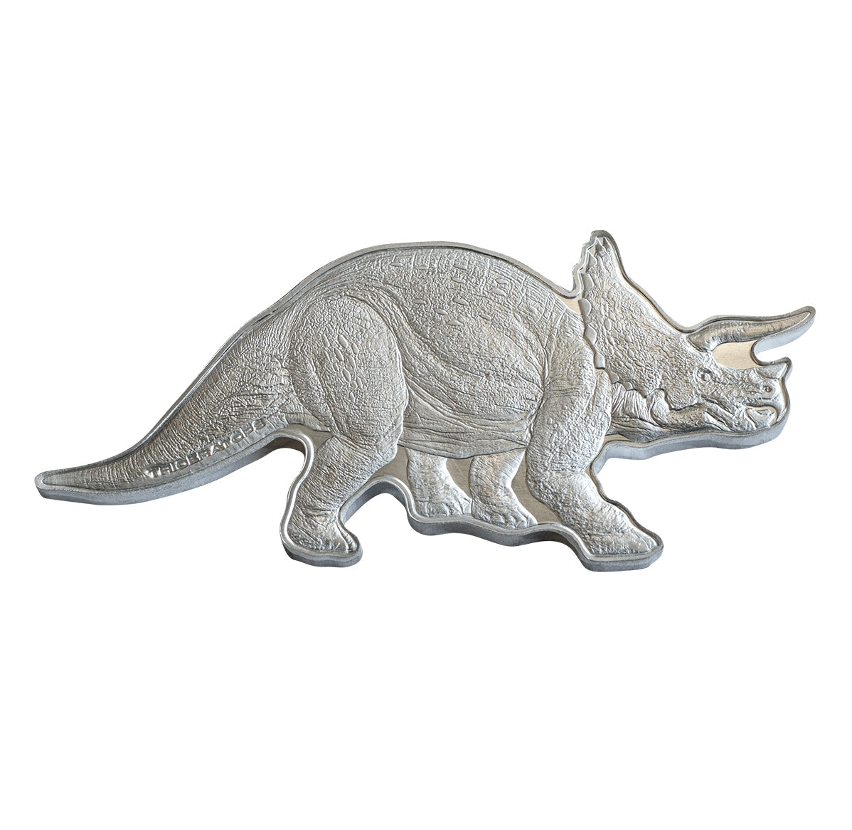 【新品未開封】TRICERATOPS/GOING TO THE MOON 2022 $5 Dinosaurs of North America: Triceratops - Pure Silver Coin