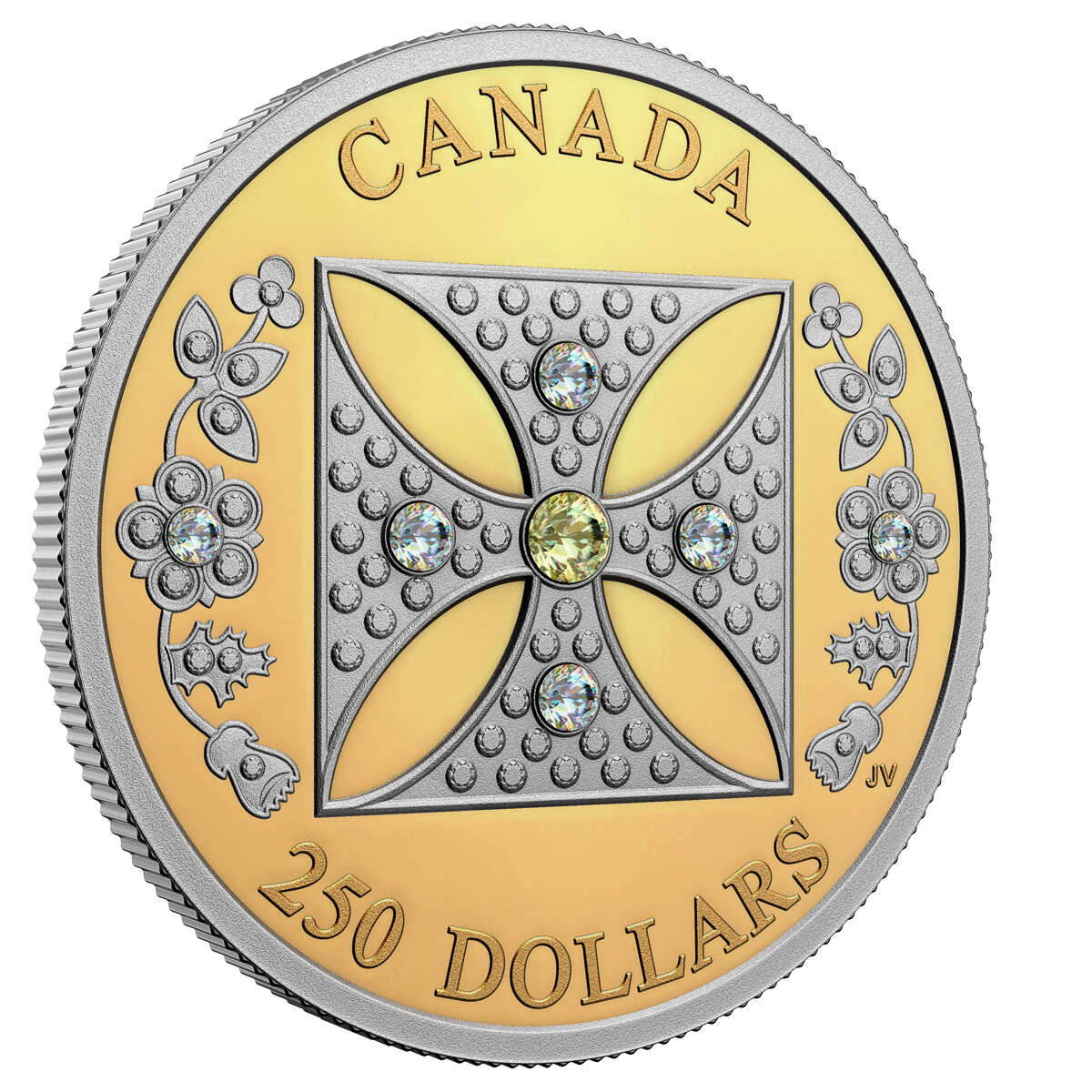 2022 $250 Her Majesty Queen Elizabeth II's Diamond Diadem - Pure Gold Coin