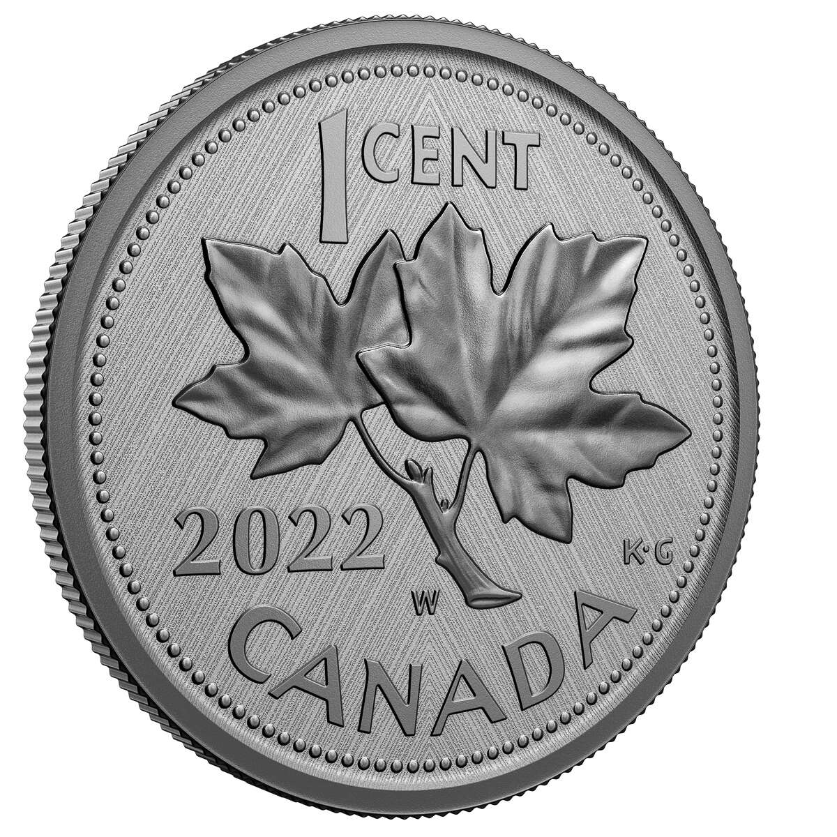 2022 1c 10th Anniversary of the Farewell to the Penny W Mint Mark - Pure Silver Coin Default Title