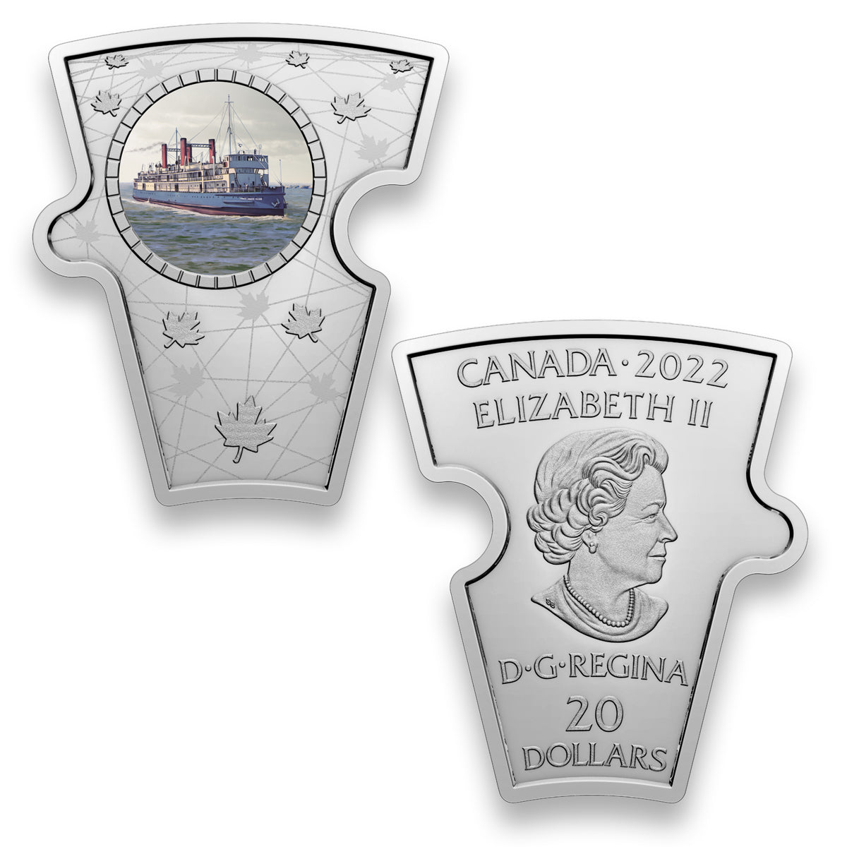 2022 Canadian Passages Fine Silver Puzzle Coin
