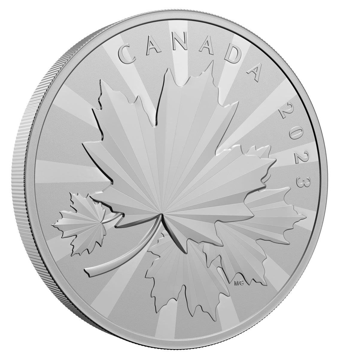 2023 $250 Multifaceted Maples - Pure Silver Kilo Coin