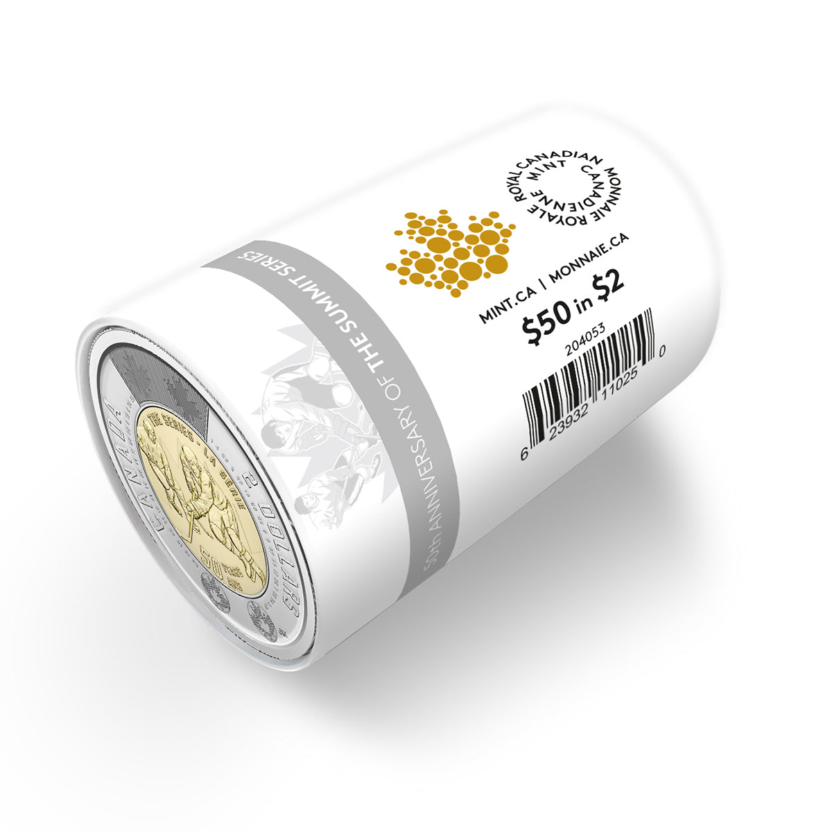 2022 $2 50th Anniversary of the Summit Series Special Wrap Roll (Non-Colour)