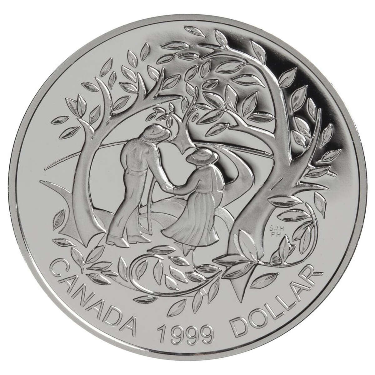 1999 1 International Year of Older Persons Sterling Silver Dollar