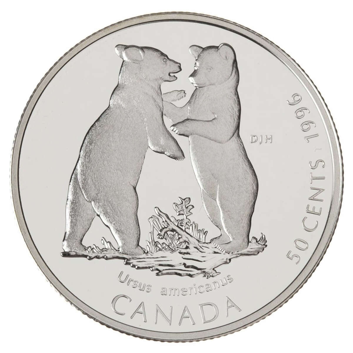 1996 50c Little Wild Ones Series - Sterling Silver Coin Set Default Title