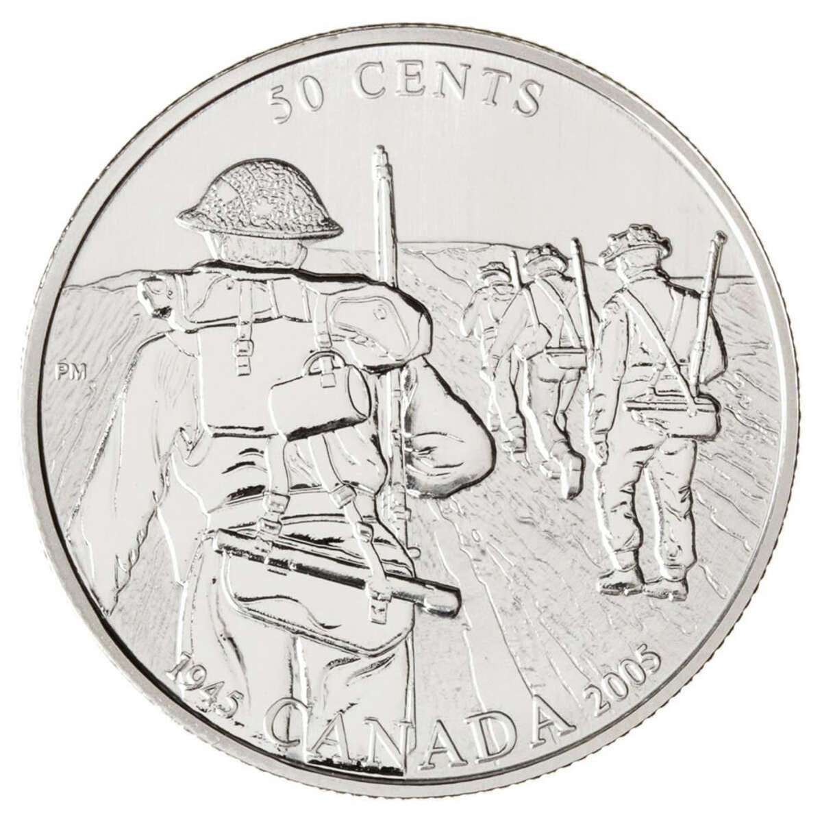 2005 50c Second World War Series - Sterling Silver Coin Set Default Title