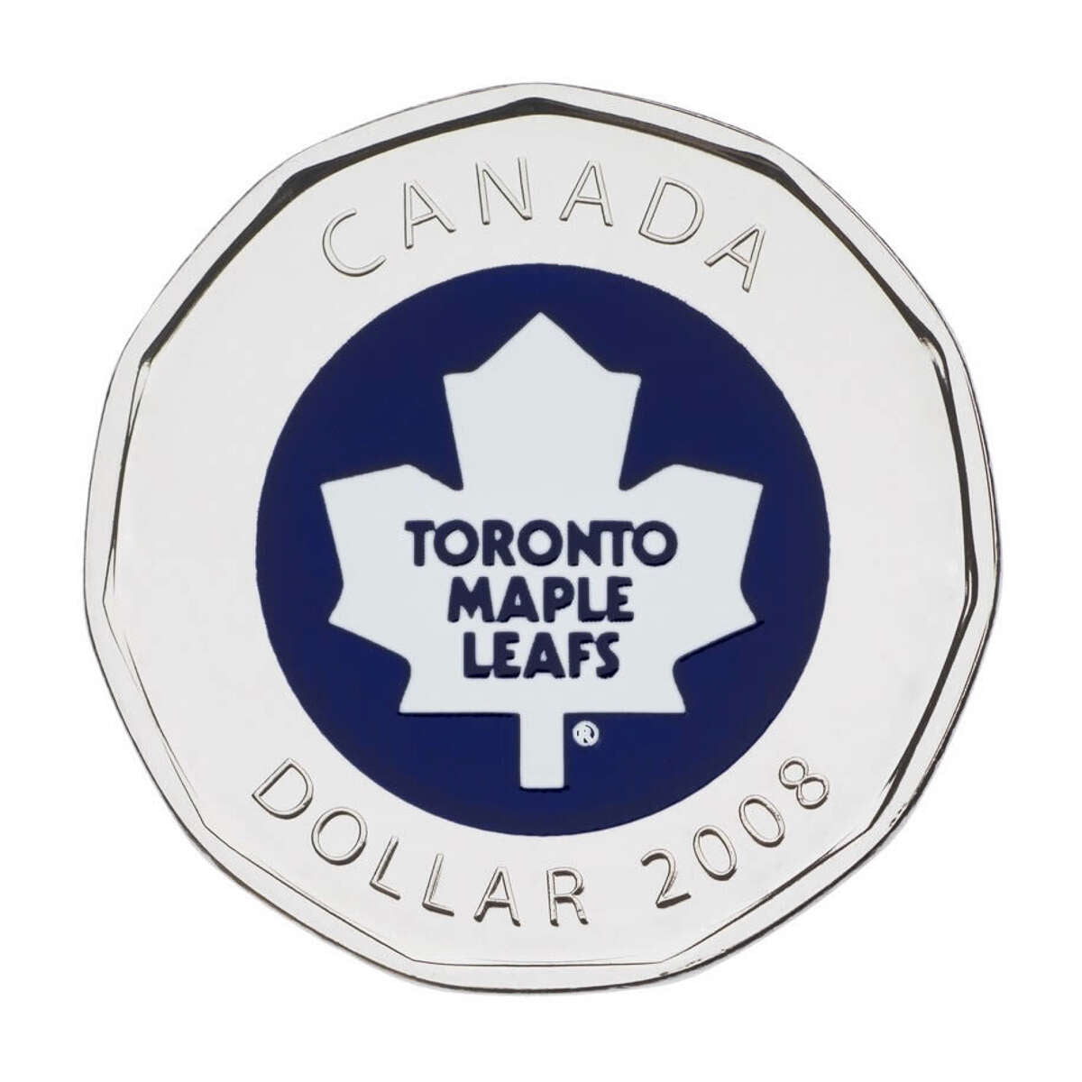 2008 Toronto Maple Leafs: NHL Coin Set with Coloured $1 Default Title