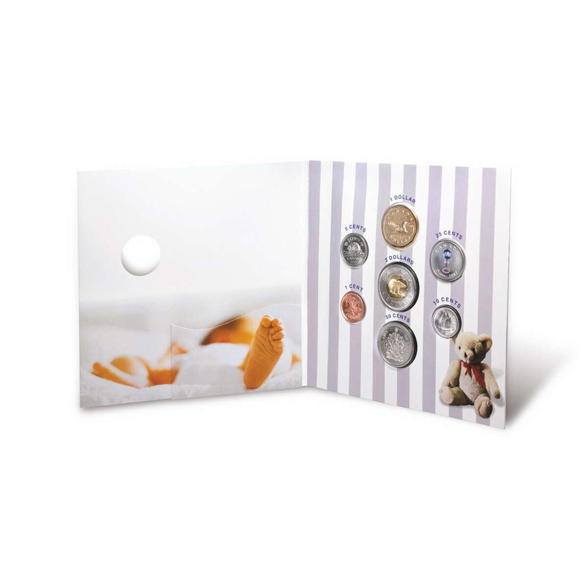 2007 Baby Gift Set with Coloured 25-cent Default Title
