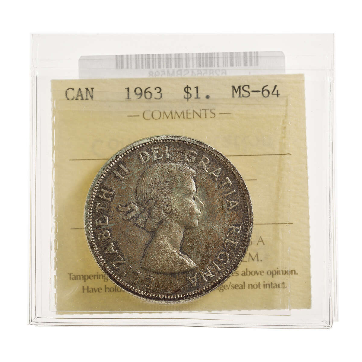 1 Dollar 1964 ICCS MS-64 Default Title