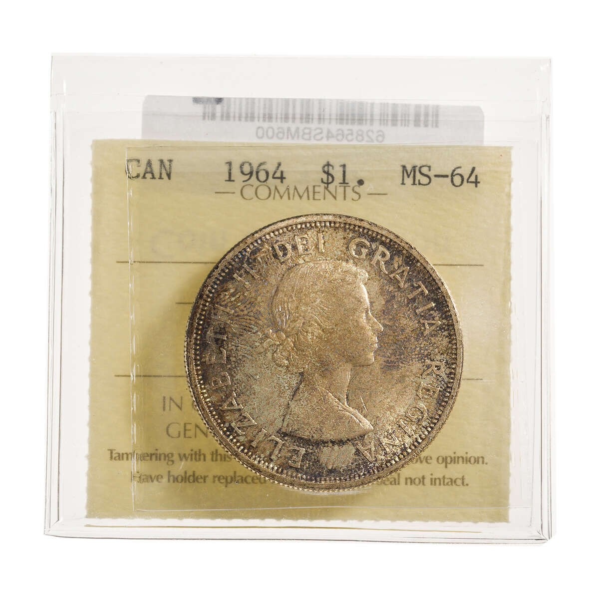 1 Dollar 1964 ICCS MS-64 Default Title