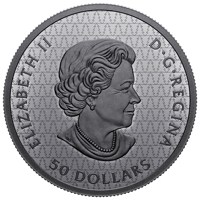 2022 $50 The Magic of the Season - Pure Silver Coin with blacklight