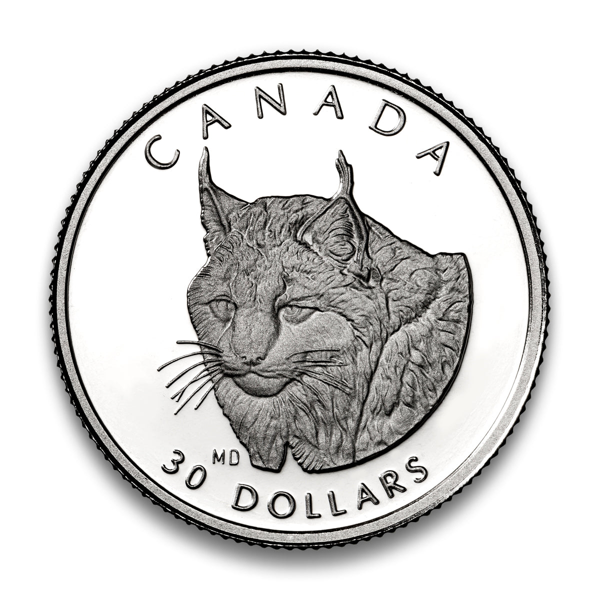 1995 $30 Lynx - Platinum Coin