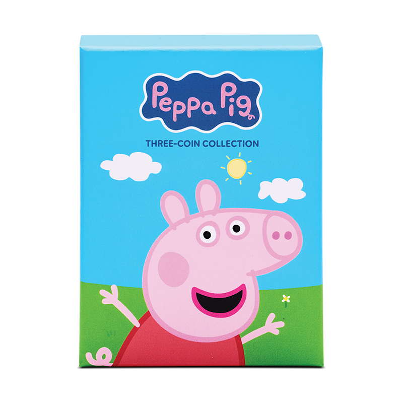 2026 $1 Peppa Pig 3-Coin Collection