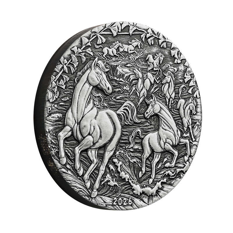 2026 $2 Australian Lunar Series: Year of the Horse - Pure Silver Coin