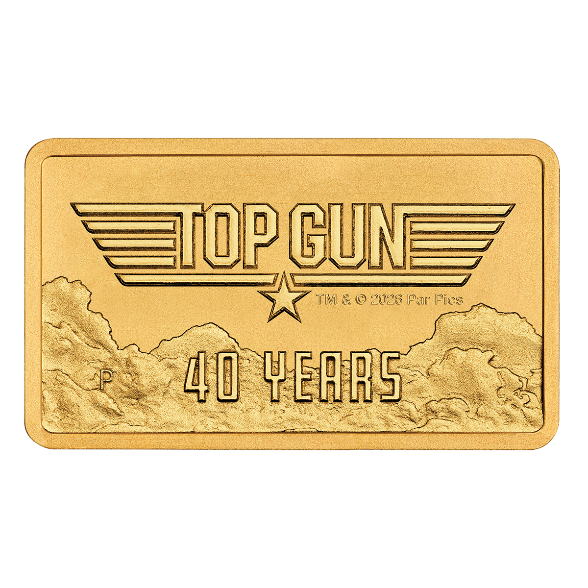 2026 $3 40 Years of Top Gun - 1g Pure Gold Coin